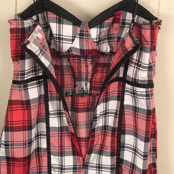 Plaid corset style dress - Do & Be - Picture 11 of 12